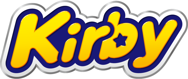 The logo of the Kirby franchise, created by HAL Laboratory.