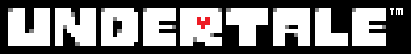 The logo of Undertale, a game created by Toby Fox.
